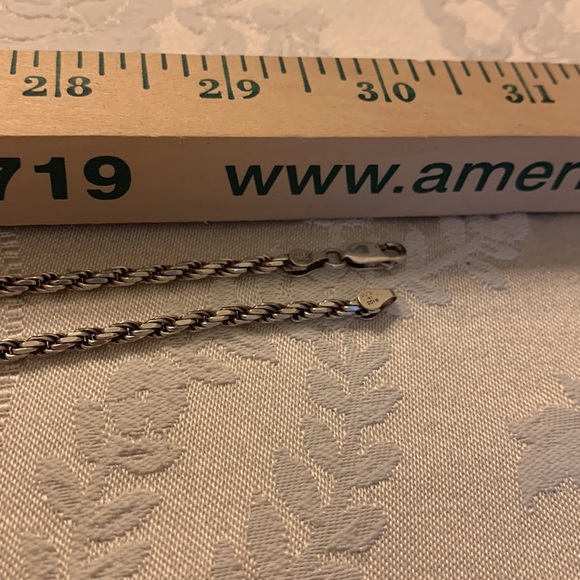 Milor Silver 60” Chain Necklace - Picture 6 of 9